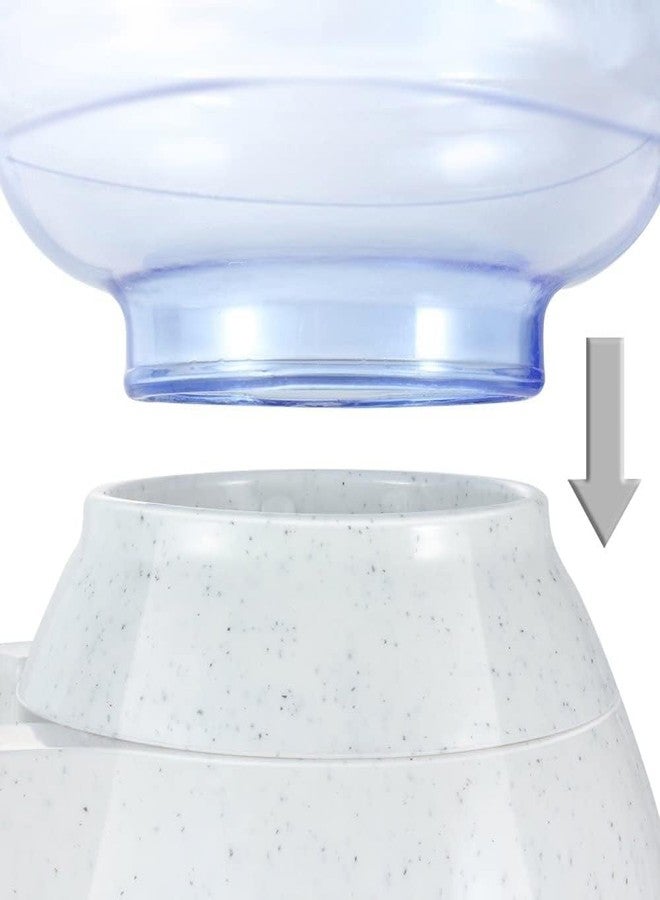 Cyrox Automatic Gravity Dry Food Storage Bottle Bowl Dish Stand Pet Feeder Food Dispenser for Dogs & Cats, Animal (1pcs) - Image 2